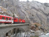 214 Schöllenenschlucht an der Teufelsbrücke
