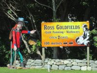 wieder eine Goldgräbersiedlung: Ross