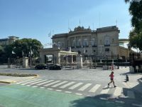 Fahrt durch Palermo - Fotostopp am Polostadion