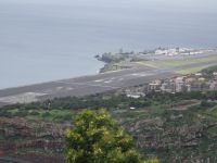 Pico do Facho - Blick auf den Flughafen von Madeira