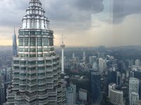 Kuala Lumpur, Aussicht vom 41. Stock Petronas Towers