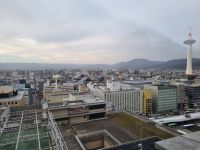 Kyoto - Bahnhof (Ausblick auf die Stadt)
