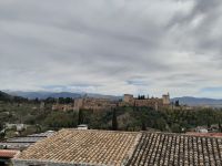 Granada: Blick auf die Alhambra