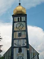 Hundertwasserkirche in Bärnbach
