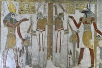 Grab des Tauzert Wandmalereien