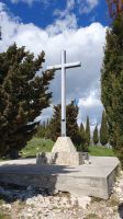Pilgerkreuz beim Kloster Pulsano