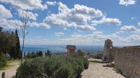 Blick vom Kloster Pulsano auf den Golf von Manfredonia