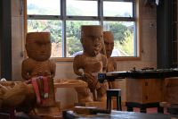 Tag 9 - Neuseeland - Te Puia - Holzbearbeitung