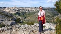 Reisebegleitung Ria vor Matera