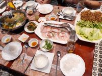 Fischabendessen vietnamesisch