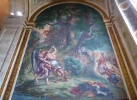 Tag 5 10.04.2023  Entdeckerspaziergang im 6. Arrondissement, St Sulpice, Gemälde von Delacroix