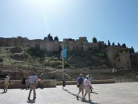 Von der Alcazaba in Malaga ist nicht viel mehr als einige Mauerreste übrig geblieben