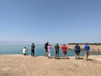 37. Erster Blick auf das Tote Meer