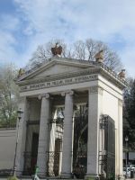 Eingangstor zur Parkanlage Villa Borghese