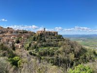 6. Reisetag – Freizeit in Monalcino – Altstadtpanorama