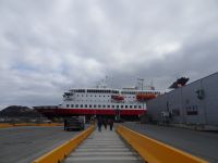 Hurtigruten - Rückweg in Trondheim 