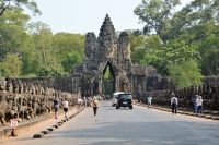 Anghor Thom vom Süden kommend