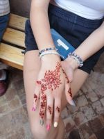Henna-Tattoo, Marrakesch