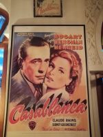 Der Film Casablanca: Filmposter im Riecks Café in Casablanca