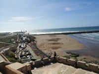 Blick auf Atlantik, Medina von Rabat