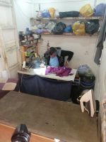 eine Nähwerkstatt in der Medina von Meknes