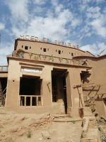 Moschee-Ruine am Fluß Todgha Gorges, Tinghir