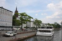 am Mainkai in Frankfurt