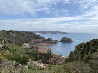 Aussicht vom Küstenpfad