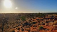 Rundreise Australien - Blick zum Uluru im Outback