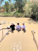 Israel Taufe im Jordan