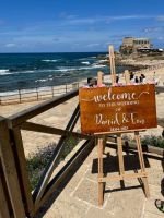 Caesare Hochzeit am Strand
