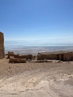 Massada der Blick in die Unendlichkeit der Weite