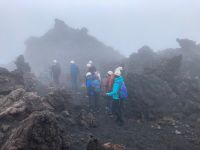 2. Reisetag – Ätna-Wanderung im Nebel