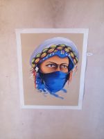 Gemälde in der Taourirt-Kasbah in Quarzazate