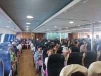 Rückfahrt von Capri nach Sorrent mit einem großen Schiff