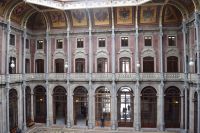 Blick in die ehemalige Börse in Porto