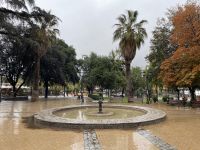 Ausflug ins Maipo Tal - Dorfplatz von San José 