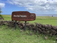 Besuch der Ana Kai Tanata Höhlen