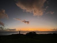 Sonnenuntergang in Hanga Roa