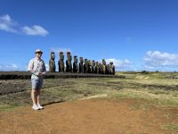 Besichtigung der 15 Moai´s in Tongariki