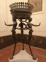 Ausstellungsstücke aus dem Geheimkabinett, archäologisches Museum in Neapel