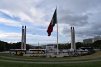 Blick zum Atlantik in Lissabon