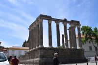 Römischer Tempel in Evora