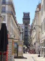 Lissabon Historischer Fahrstuhl