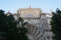 erster Blick auf die Kathedrale