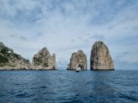 Insel Capri - Faraglioni-Felsen