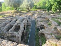 Agrigento - wohl der ehemalige Friedhof