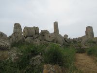 Selinunte - und das ist vom Tempel G übrig geblieben