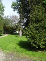 Im Garten der Rosenöldestillerie in tarnicheni