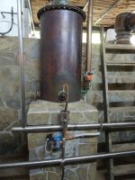 Alte Destilliereinrichtung für Rosenöl